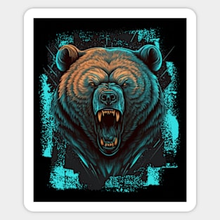 Be Grizzly Sticker